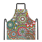 Oriental Mandala Bohemian Pattern Print Apron