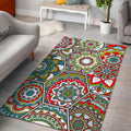 Oriental Mandala Bohemian Pattern Print Floor Mat