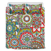 Oriental Mandala Bohemian Pattern Print Duvet Cover Bedding Set