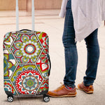 Oriental Mandala Bohemian Pattern Print Luggage Cover GearFrost