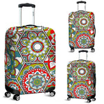 Oriental Mandala Bohemian Pattern Print Luggage Cover GearFrost