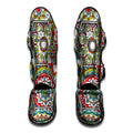 Oriental Mandala Bohemian Pattern Print Muay Thai Shin Guards