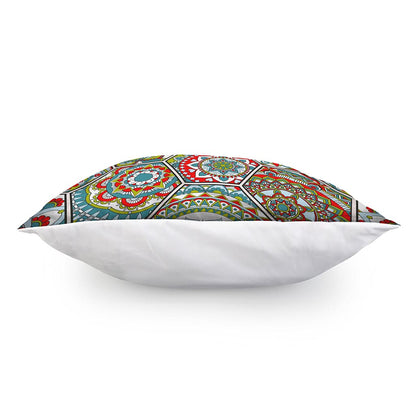 Oriental Mandala Bohemian Pattern Print Pillow Cover