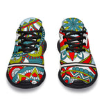 Oriental Mandala Bohemian Pattern Print Sport Shoes GearFrost