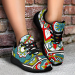 Oriental Mandala Bohemian Pattern Print Sport Shoes GearFrost