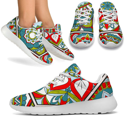 Oriental Mandala Bohemian Pattern Print Sport Shoes GearFrost