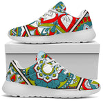 Oriental Mandala Bohemian Pattern Print Sport Shoes GearFrost