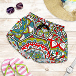 Oriental Mandala Bohemian Pattern Print Women's Shorts