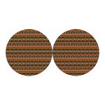Ornament Egyptian Pattern Print Car Coasters
