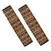 Ornament Egyptian Pattern Print Car Seat Belt Covers