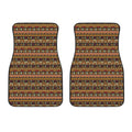 Ornament Egyptian Pattern Print Front Car Floor Mats