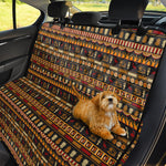 Ornament Egyptian Pattern Print Pet Car Back Seat Cover