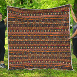 Ornament Egyptian Pattern Print Quilt