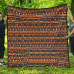 Ornament Egyptian Pattern Print Quilt