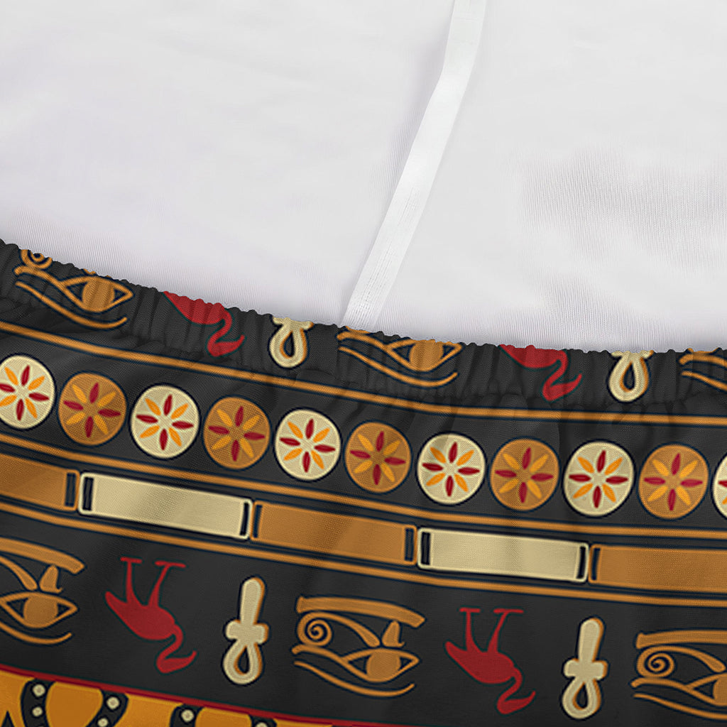 Ornament Egyptian Pattern Print Sofa Cover