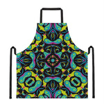 Ornament Psychedelic Trippy Print Apron