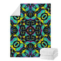 Ornament Psychedelic Trippy Print Blanket