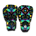 Ornament Psychedelic Trippy Print Boxing Gloves