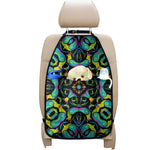 Ornament Psychedelic Trippy Print Car Seat Organizers