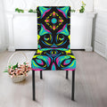 Ornament Psychedelic Trippy Print Dining Chair Slipcover