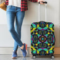 Ornament Psychedelic Trippy Print Luggage Cover