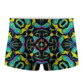 Ornament Psychedelic Trippy Print Men's Boxer Briefs