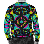 Ornament Psychedelic Trippy Print Men's Crewneck Sweatshirt GearFrost