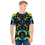 Ornament Psychedelic Trippy Print Men's T-Shirt