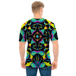 Ornament Psychedelic Trippy Print Men's T-Shirt