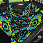 Ornament Psychedelic Trippy Print Pet Car Back Seat Cover