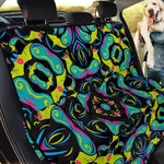 Ornament Psychedelic Trippy Print Pet Car Back Seat Cover