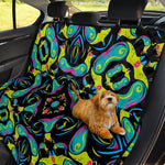 Ornament Psychedelic Trippy Print Pet Car Back Seat Cover