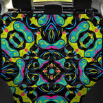 Ornament Psychedelic Trippy Print Pet Car Back Seat Cover