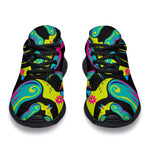 Ornament Psychedelic Trippy Print Sport Shoes GearFrost