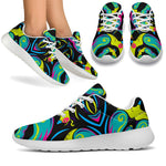 Ornament Psychedelic Trippy Print Sport Shoes GearFrost