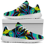 Ornament Psychedelic Trippy Print Sport Shoes GearFrost