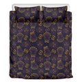 Ornament Tiki Mask Pattern Print Duvet Cover Bedding Set