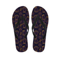 Ornament Tiki Mask Pattern Print Flip Flops