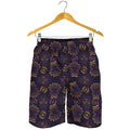 Ornament Tiki Mask Pattern Print Men's Shorts