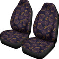 Ornament Tiki Mask Pattern Print Universal Fit Car Seat Covers