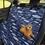 Ornamental Fish Pattern Print Pet Car Back Seat Cover