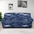 Ornamental Fish Pattern Print Sofa Cover