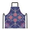 Ornamental Paisley Mandala Print Apron