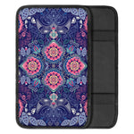 Ornamental Paisley Mandala Print Car Center Console Cover