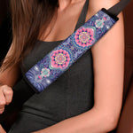 Ornamental Paisley Mandala Print Car Seat Belt Covers