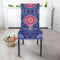 Ornamental Paisley Mandala Print Dining Chair Slipcover