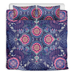 Ornamental Paisley Mandala Print Duvet Cover Bedding Set