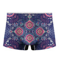 Ornamental Paisley Mandala Print Men's Boxer Briefs