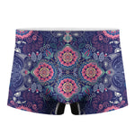 Ornamental Paisley Mandala Print Men's Boxer Briefs