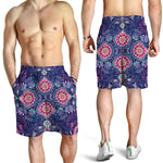 Ornamental Paisley Mandala Print Men's Shorts